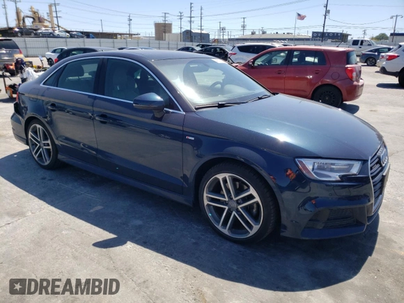 2018 Audi A3 Sedan Premium Plus with VIN WAUJ8GFF8J1040773, listed as a Copart auction lot 49757833 with 47,628 mi miles. Bid and sale history available at carsss.com. Image 4.