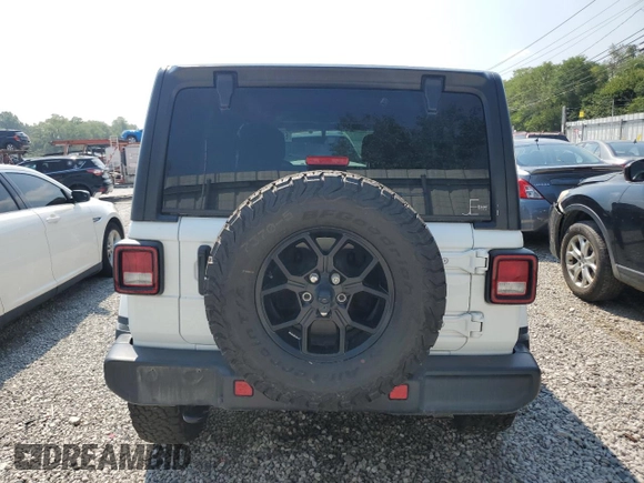 2021 Jeep Wrangler Unlimited Sahara с VIN 1C4HJXEG2MW862783, выставлен на аукционе Copart как лот 65708314 с пробегом 34 302 миль миль и На запчасти • Non repairable. История ставок и продаж доступна на DreamBid. Изображение 6.