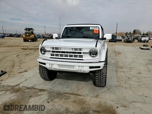 2021 Ford Bronco with VIN 1FMEE5BH5MLB03650, listed as a Copart auction lot 43584385 with 12,104 mi miles and Salvage Title. Bid and sale history available at DreamBid. Image 11.