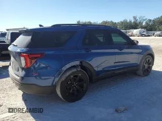 2022 Ford Explorer ST-Line with VIN 1FMSK7KH8NGB84628, listed as a Copart auction lot 82368324 with 19,977 mi miles and Salvage Title. Bid and sale history available at carsss.com. Image 3.