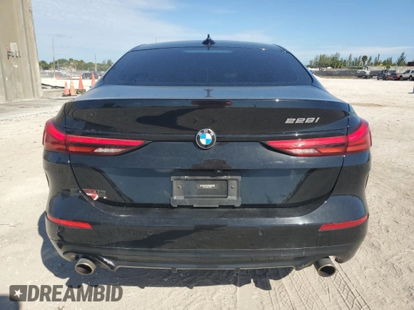 2021 BMW 2 Series 228i with VIN WBA53AK03M7J02001, listed as a Copart auction lot 73946023 with 44,806 mi miles. Bid and sale history available at carsss.com. Image 6.