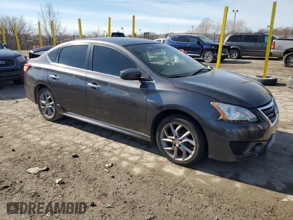 2014 Nissan Sentra SV with VIN 3N1AB7AP9EY332828, listed as a Copart auction lot 44182745 with 71,028 mi miles and Clean Title. Bid and sale history available at DreamBid. Image 4.
