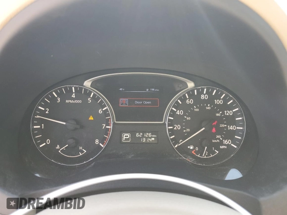 2015 Nissan Altima 2.5 S with VIN 1N4AL3AP7FN374308, listed as a Copart auction lot 53698935 with 62,126 mi miles and Salvage Title. Bid and sale history available at carsss.com. Image 9.