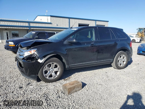 2014 Ford Edge SEL with VIN 2FMDK3JC9EBA62245, listed as a Copart auction lot 48634175 with 103,830 mi miles and Salvage Title. Bid and sale history available at carsss.com. Image 1.