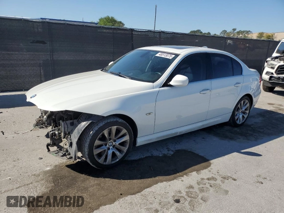 2009 BMW 3 Series 335i with VIN WBAPM73559E191995, listed as a Copart auction lot 48513075 with 150,056 mi miles and Salvage title. Bid and sale history available at DreamBid. Image 1.