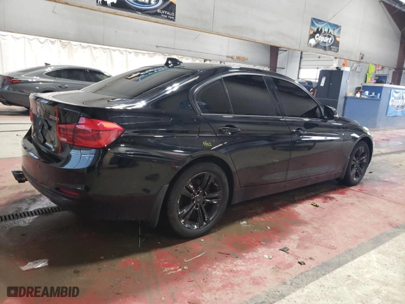 2016 BMW 3 Series 328i xDrive with VIN WBA8E3G51GNT26004, listed as a Copart auction lot 45586295 with 197,660 mi miles and Salvage Title. Bid and sale history available at carsss.com. Image 3.