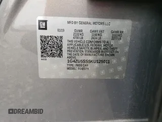2019 Buick LaCrosse Avenir with VIN 1G4ZU5SS5KU125011, listed as a Copart auction lot 70301674 with 57,099 mi miles and Salvage Title. Bid and sale history available at carsss.com. Image 14.