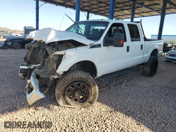 2015 Ford F-350 Platinum with VIN 1FT8W3B61FEA54617, listed as a Copart auction lot 74840444 with 114,941 mi miles and Salvage Title. Bid and sale history available at DreamBid. Image 1.