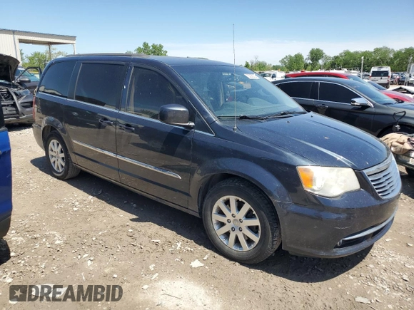 2014 Chrysler Town & Country Touring with VIN 2C4RC1BG3ER247413, listed as a Copart auction lot 55058215 with 227,801 mi miles and Clean Title. Bid and sale history available at carsss.com. Image 4.