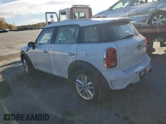 2012 MINI Countryman S with VIN WMWZC5C50CWL62427, listed as a Copart auction lot 44317335 with 175,317 mi miles and Salvage title. Bid and sale history available at DreamBid. Image 2.