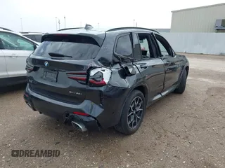 2024 BMW X3 sDrive30i with VIN 5UX43DP07R9V39275, listed as a IAAI auction lot 41673687 with 21,887 mi miles and . Bid and sale history available at DreamBid. Image 4.