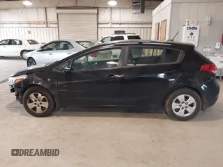 2017 Kia Forte5 LX with VIN KNAFK5A85H5699787, listed as a IAAI auction lot 41765450 with 115,318 mi miles. Bid and sale history available at carsss.com. Image 14.