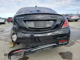 2018 Mercedes-Benz S 63 AMG with VIN WDDUG8JB6JA356529, listed as a Copart auction lot 42340515 with 40,131 mi miles and Salvage Title. Bid and sale history available at DreamBid. Image 6.