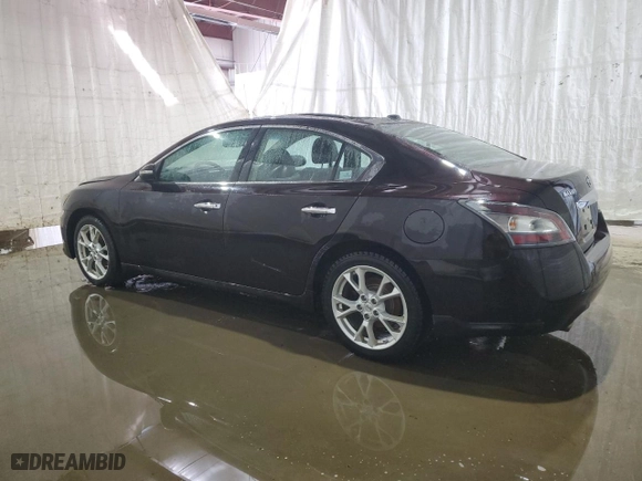 2014 Nissan Maxima 3.5 SV w/Premium Pkg with VIN 1N4AA5AP5EC457554, listed as a Copart auction lot 43269175 with 138,844 mi miles and Salvage Title. Bid and sale history available at carsss.com. Image 2.