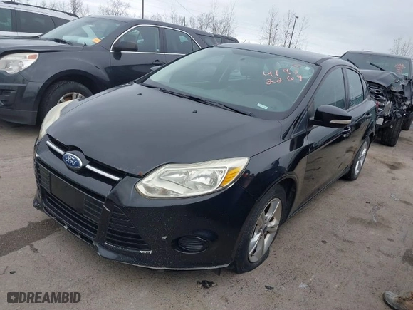 2014 Ford Focus SE with VIN 1FADP3F23EL358972, listed as a IAAI auction lot 41932269 with 131,598 mi miles. Bid and sale history available at carsss.com. Image 2.