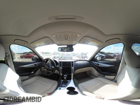 2020 Infiniti Q50 Luxe with VIN JN1EV7AP6LM201462, listed as a IAAI auction lot 42090939 with 50,633 mi miles and . Bid and sale history available at DreamBid. Image 19.