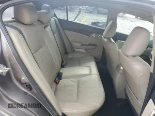 2015 Honda Civic EX-L z VIN 19XFB2F91FE059094, wystawiony jako Copart lot #54218755 z przebiegiem Nie podano mil oraz Szkoda całkowita • Salvage title. Historia ofert i sprzedaży dostępna na DreamBid. Obrazek 10.