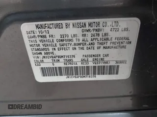 2013 Infiniti G37 Journey with VIN JN1CV6AP9DM716376, listed as a IAAI auction lot 41534497 with 73,994 mi miles and . Bid and sale history available at DreamBid. Image 9.
