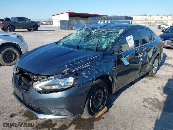 2017 Nissan Sentra SV with VIN 3N1AB7AP5HY356015, listed as a IAAI auction lot 41632806 with 99,280 mi miles. Bid and sale history available at carsss.com. Image 2.