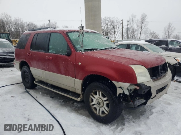2005 Mercury Mountaineer with VIN 4M2ZU86E95ZJ31597, listed as a Copart auction lot 41633035 with 266,358 mi miles and Clean title. Bid and sale history available at DreamBid. Image 4.