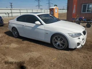 2013 BMW 3 Series 328i xDrive with VIN WBAKF3C59DJ385944, listed as a Copart auction lot 58465065 with Not provided miles and Salvage title. Bid and sale history available at DreamBid. Image 4.