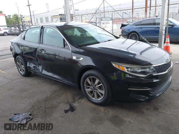 2016 Kia Optima LX with VIN 5XXGT4L32GG098976, listed as a IAAI auction lot 42569828 with 101,973 mi miles and . Bid and sale history available at DreamBid. Image 1.