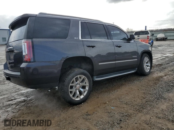 2016 GMC Yukon SLT with VIN 1GKS1BKC0GR375180, listed as a Copart auction lot 85095274 with 151,270 mi miles and Salvage Title. Bid and sale history available at carsss.com. Image 3.