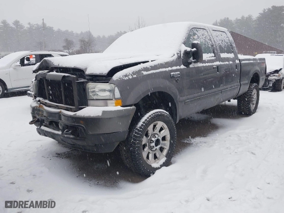 2004 Ford Super Duty F-250 XL with VIN 1FTNW21L84ED41731, listed as a IAAI auction lot 41495825 with 172,231 mi miles. Bid and sale history available at carsss.com. Image 17.
