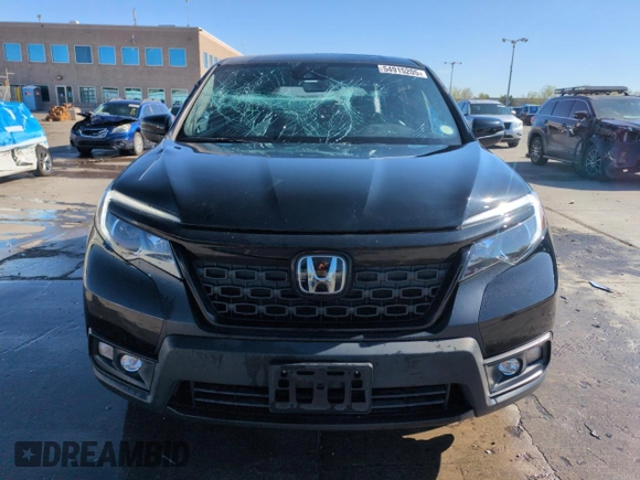 2020 Honda Passport EX-L z VIN 5FNYF8H54LB012271, wystawiony jako Copart lot #54915205 z przebiegiem 48 928 mil mil oraz Szkoda całkowita • Salvage title. Historia ofert i sprzedaży dostępna na DreamBid. Obrazek 5.