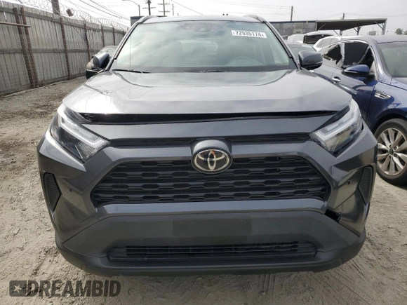 2024 Toyota RAV4 XLE with VIN JTMW1RFV5RD118145, listed as a Copart auction lot 72935174 with 3,627 mi miles and Salvage Title. Bid and sale history available at carsss.com. Image 5.
