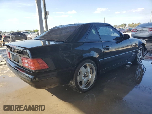 1999 Mercedes-Benz SL-Class with VIN WDBFA68F5XF180746, listed as a Copart auction lot 83422784 with 109,648 mi miles and Clean Title. Bid and sale history available at carsss.com. Image 3.