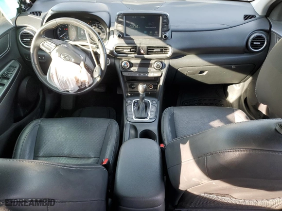 2021 Hyundai Kona Ultimate with VIN KM8K5CA52MU747597, listed as a Copart auction lot 42065025 with 76,236 mi miles and Salvage Title. Bid and sale history available at carsss.com. Image 8.