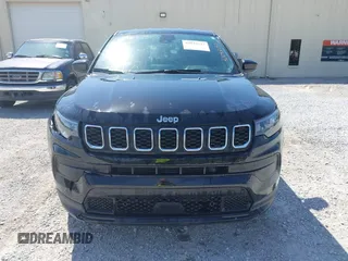 2024 Jeep Compass Sport with VIN 3C4NJDAN5RT146771, listed as a IAAI auction lot 42043137 with 15,640 mi miles. Bid and sale history available at carsss.com. Image 12.