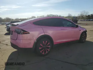 2023 Tesla Model X with VIN 7SAXCBE58PF366762, listed as a Copart auction lot 54133945 with Not Provided miles and Salvage Title. Bid and sale history available at DreamBid. Image 3.