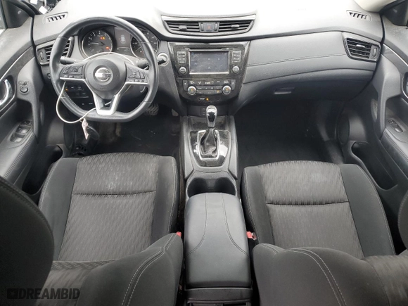 2017 Nissan Rogue S with VIN KNMAT2MTXHP507017, listed as a Copart auction lot 45338605 with 97,062 mi miles and Salvage Title. Bid and sale history available at carsss.com. Image 8.