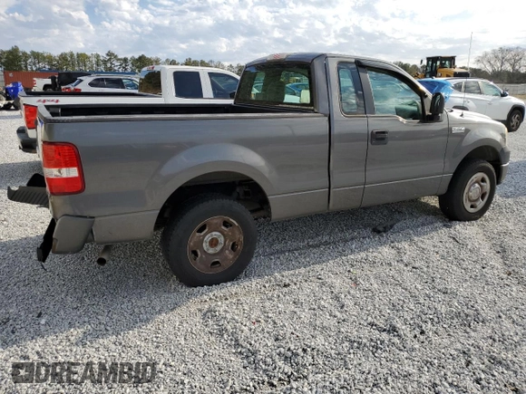 2005 Ford F-150 XL with VIN 1FTRF122X5NB50685, listed as a Copart auction lot 45153925 with 146,329 mi miles and Salvage Title. Bid and sale history available at carsss.com. Image 3.