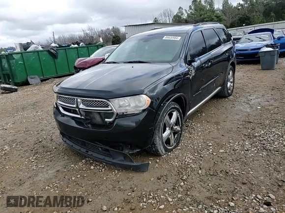 2013 Dodge Durango Citadel with VIN 1C4SDHET8DC552512, listed as a Copart auction lot 86630984 with 237,836 mi miles and Salvage Title. Bid and sale history available at carsss.com. Image 12.