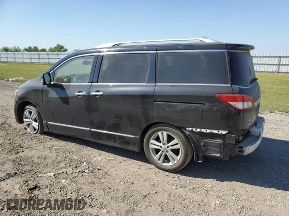 2013 Nissan Quest LE with VIN JN8AE2KP9D9071862, listed as a Copart auction lot 73657284 with 170,878 mi miles and Salvage Title. Bid and sale history available at carsss.com. Image 2.