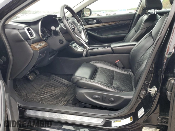 2016 Nissan Maxima SV z VIN 1N4AA6AP0GC397126, wystawiony jako Copart lot #56601695 z przebiegiem 103 990 mil mil oraz Szkoda całkowita • Salvage title. Historia ofert i sprzedaży dostępna na DreamBid. Obrazek 7.