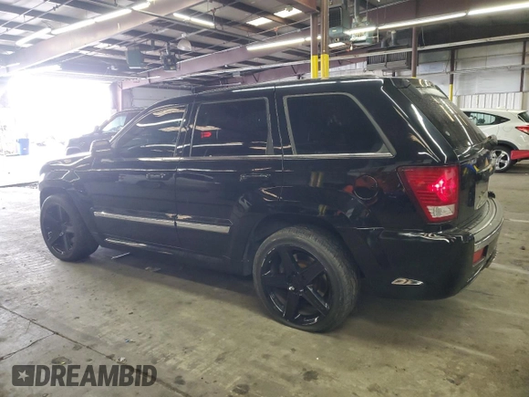 2008 Jeep Grand Cherokee SRT-8 with VIN 1J8HR78378C168740, listed as a Copart auction lot 87053654 with 139,760 mi miles and Salvage Title. Bid and sale history available at carsss.com. Image 2.