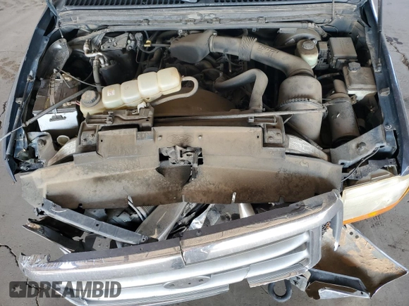 2001 Ford F-250 XL with VIN 1FTNW20L91EA06152, listed as a Copart auction lot 72660874 with 285,235 mi miles and Salvage title. Bid and sale history available at DreamBid. Image 11.