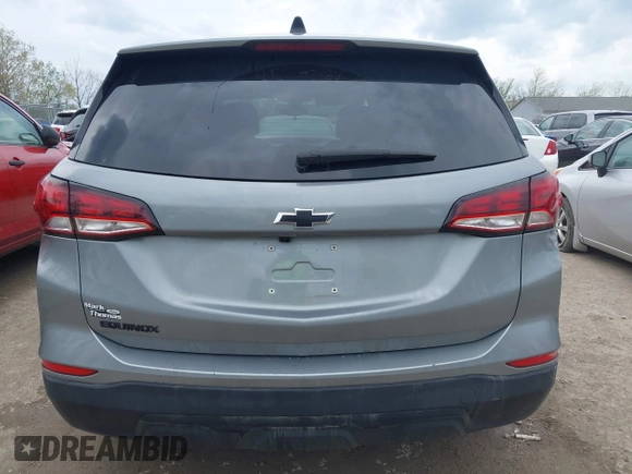 2023 Chevrolet Equinox LS with VIN 3GNAXHEG3PL157644, listed as a IAAI auction lot 42126834 with 18,942 mi miles and . Bid and sale history available at DreamBid. Image 16.