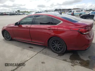 2020 Genesis G80 3.8L with VIN KMTFN4JE3LU328976, listed as a Copart auction lot 72466034 with 35,881 mi miles and Salvage Title. Bid and sale history available at carsss.com. Image 2.