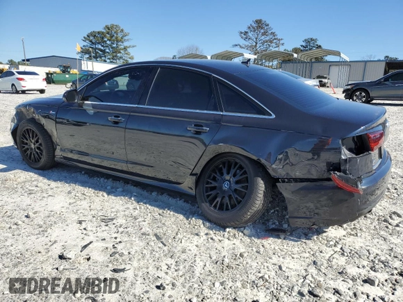 2016 Audi A6 3.0T Prestige with VIN WAUHGAFC2GN181537, listed as a Copart auction lot 48180055 with 80,423 mi miles and Salvage Title. Bid and sale history available at carsss.com. Image 2.