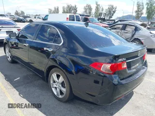 2012 Acura TSX Tech Pkg with VIN JH4CU2F69CC012142, listed as a IAAI auction lot 41932659 with 1 mi miles. Bid and sale history available at carsss.com. Image 3.