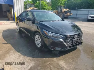 2024 Nissan Sentra S with VIN 3N1AB8BVXRY324049, listed as a Copart auction lot 59855955 with 4,509 mi miles and Salvage title. Bid and sale history available at DreamBid. Image 14.