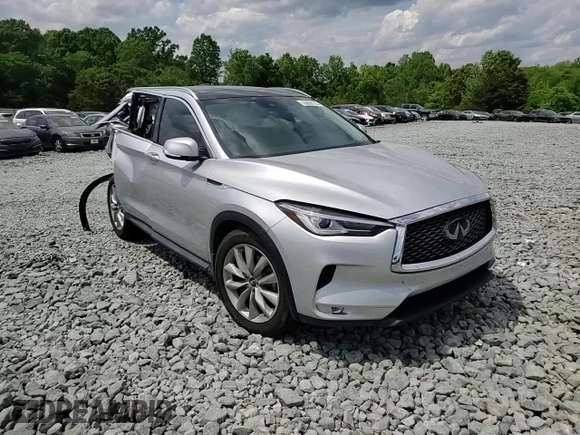 2020 Infiniti QX50 Luxe with VIN 3PCAJ5M16LF118819, listed as a Copart auction lot 55200135 with Not provided miles and Salvage title. Bid and sale history available at DreamBid. Image 14.