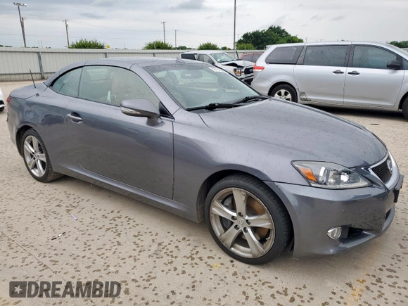 2012 Lexus IS 350 C с VIN JTHFE2C20C2507458, выставлен на аукционе Copart как лот 58151625 с пробегом 65 771 миль миль и Списание • Salvage title. История ставок и продаж доступна на DreamBid. Изображение 4.