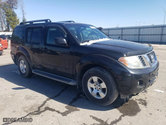 2012 Nissan Pathfinder LE with VIN 5N1AR1NN4CC641090, listed as a Copart auction lot 46046005 with 134,765 mi miles and Salvage Title. Bid and sale history available at carsss.com. Image 4.