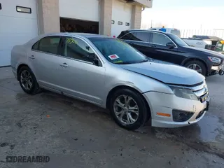 2012 Ford Fusion SE with VIN 3FAHP0HAXCR449708, listed as a IAAI auction lot 41775306 with 263,966 mi miles. Bid and sale history available at carsss.com. Image 1.